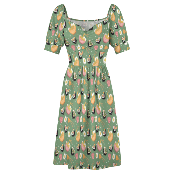 The Clara Dress in Miso in love