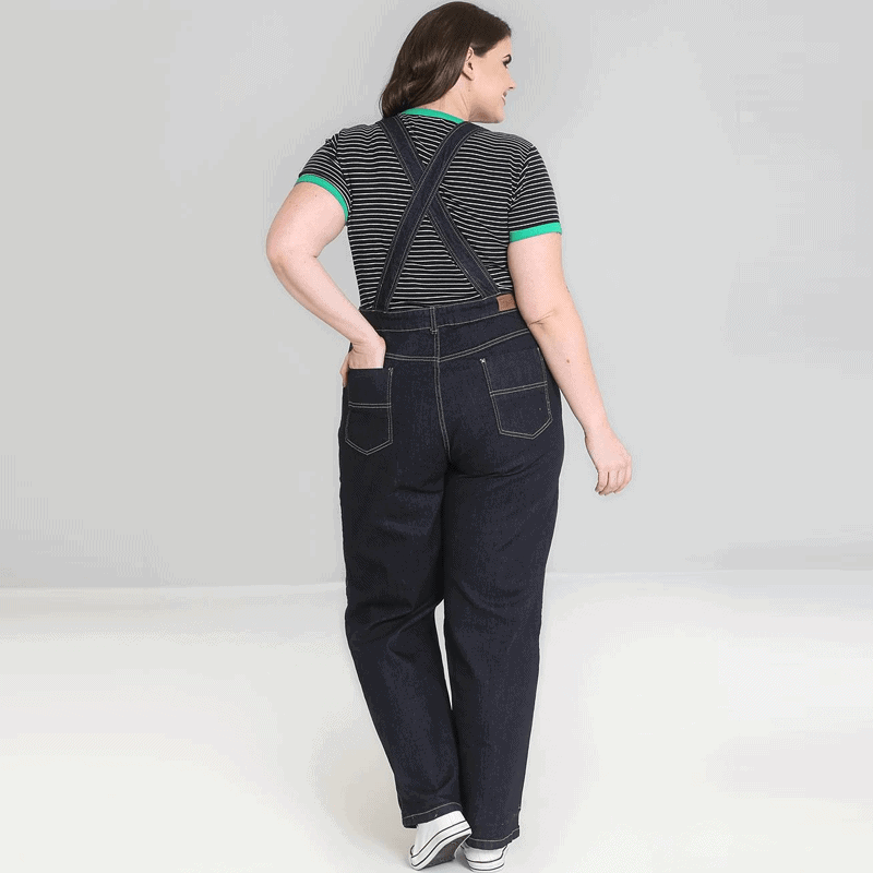 Hell Bunny Elly May Dungarees