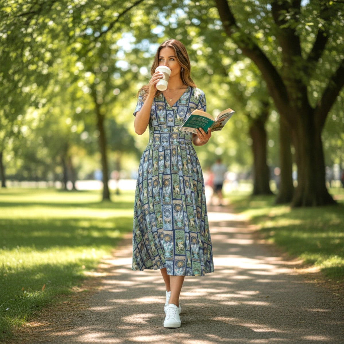 The Connie dress in Romantasy Crowns & Thorns
