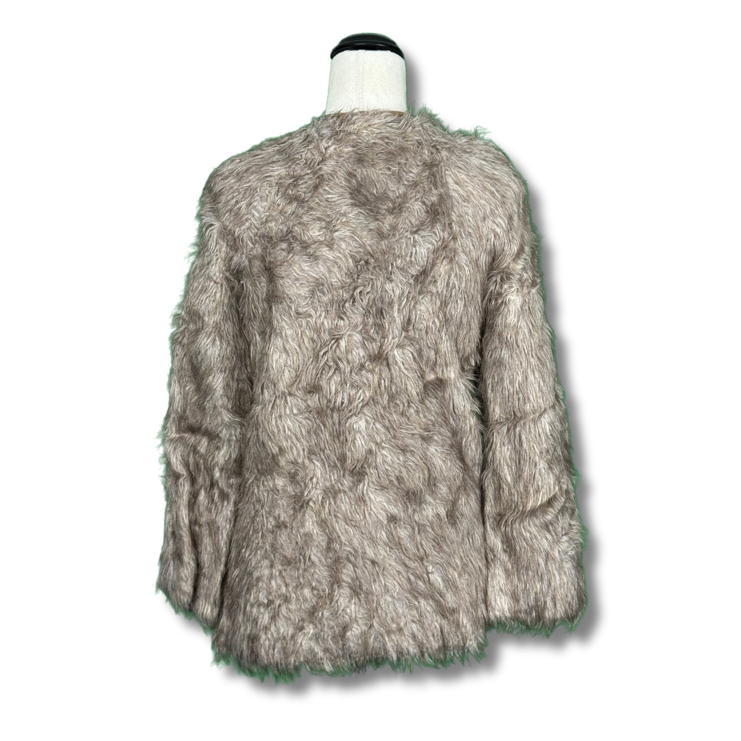 Vintage 1960s Faux Fur Coat