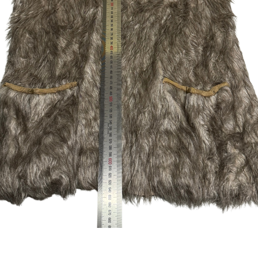 Vintage 1960s Faux Fur Coat