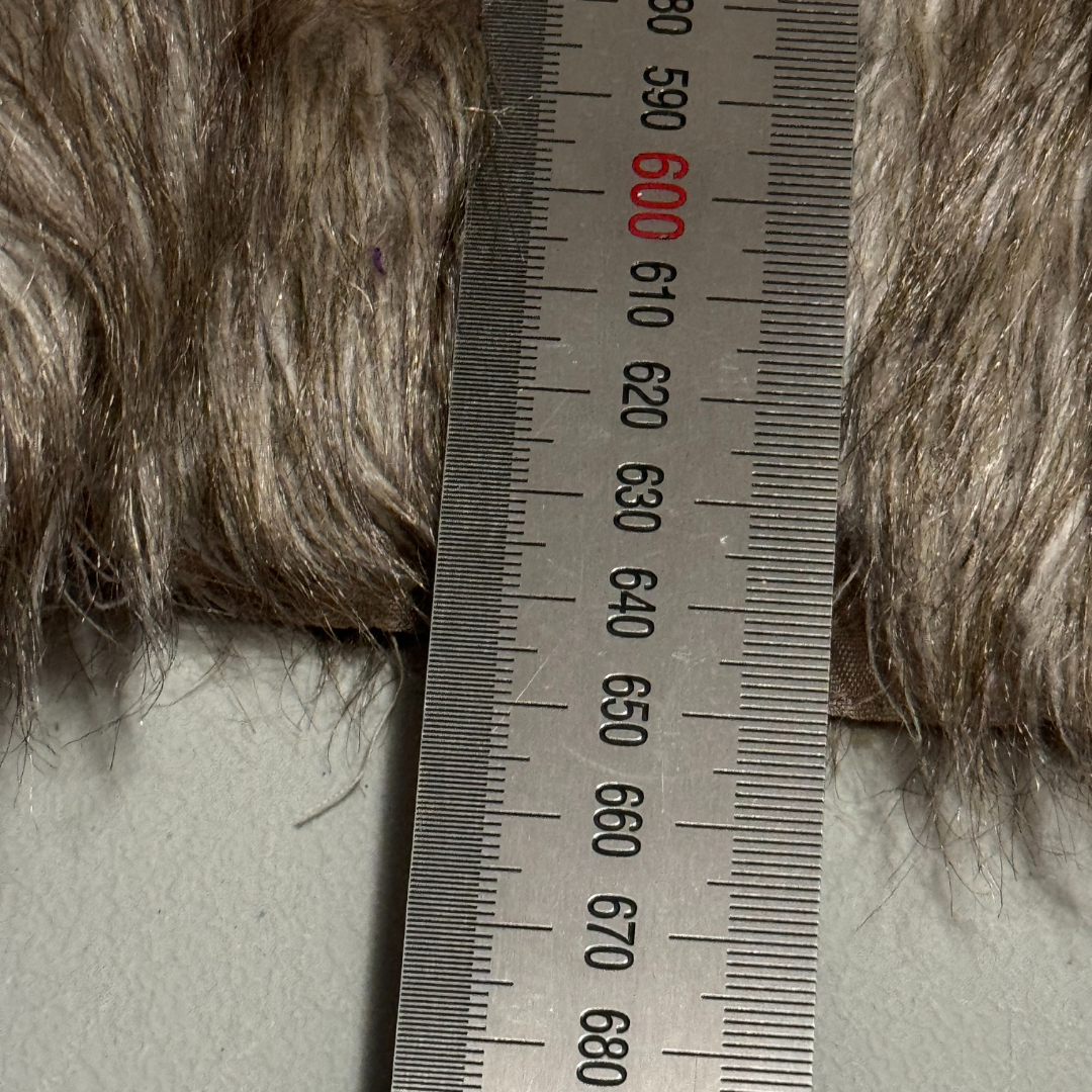 Vintage 1960s Faux Fur Coat