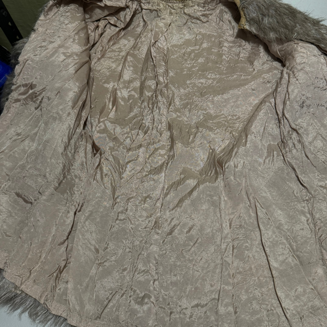 Vintage 1960s Faux Fur Coat