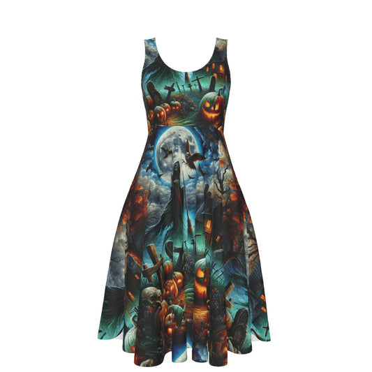 The Bernice Dress in Grim Harvest