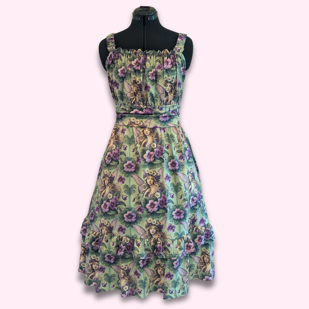 The Mirabella dress in Violet Moonhart - Pre-Order