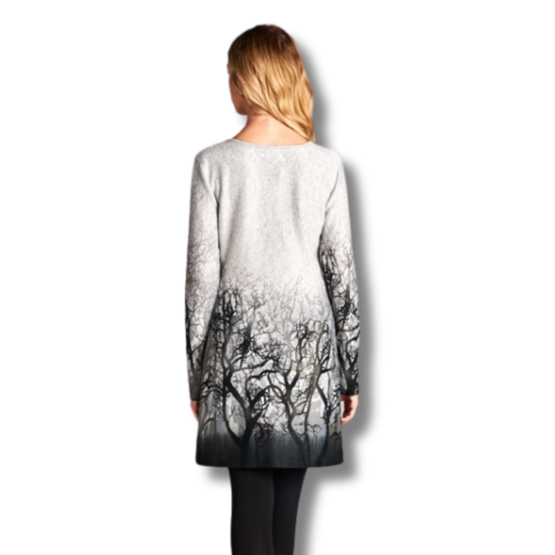 The Midnight Grove Tunic Dress - Pre Order