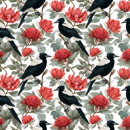 Stella Dress in Magpie Season