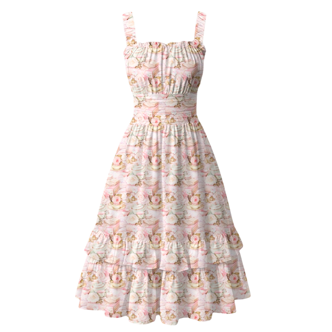 The Mirabella dress in Tea with Marie