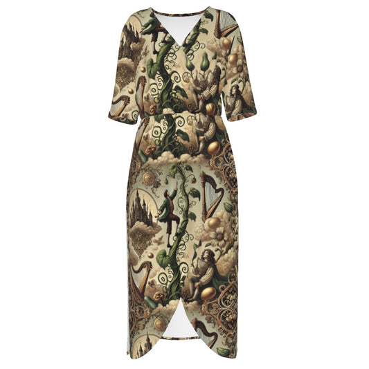 The Monroe Dress in Beanstalk Babe