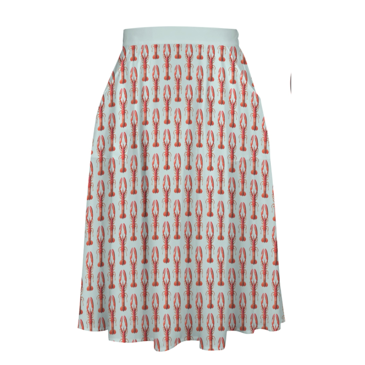 Sunday Swing Skirt in Rock Lobster