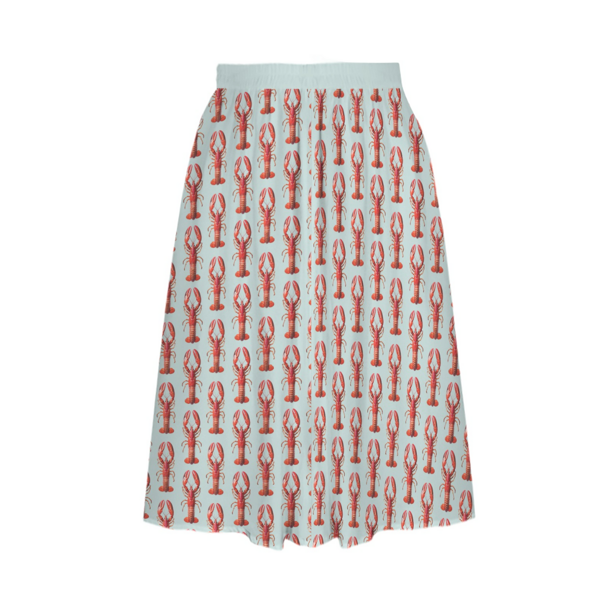 Sunday Swing Skirt in Rock Lobster