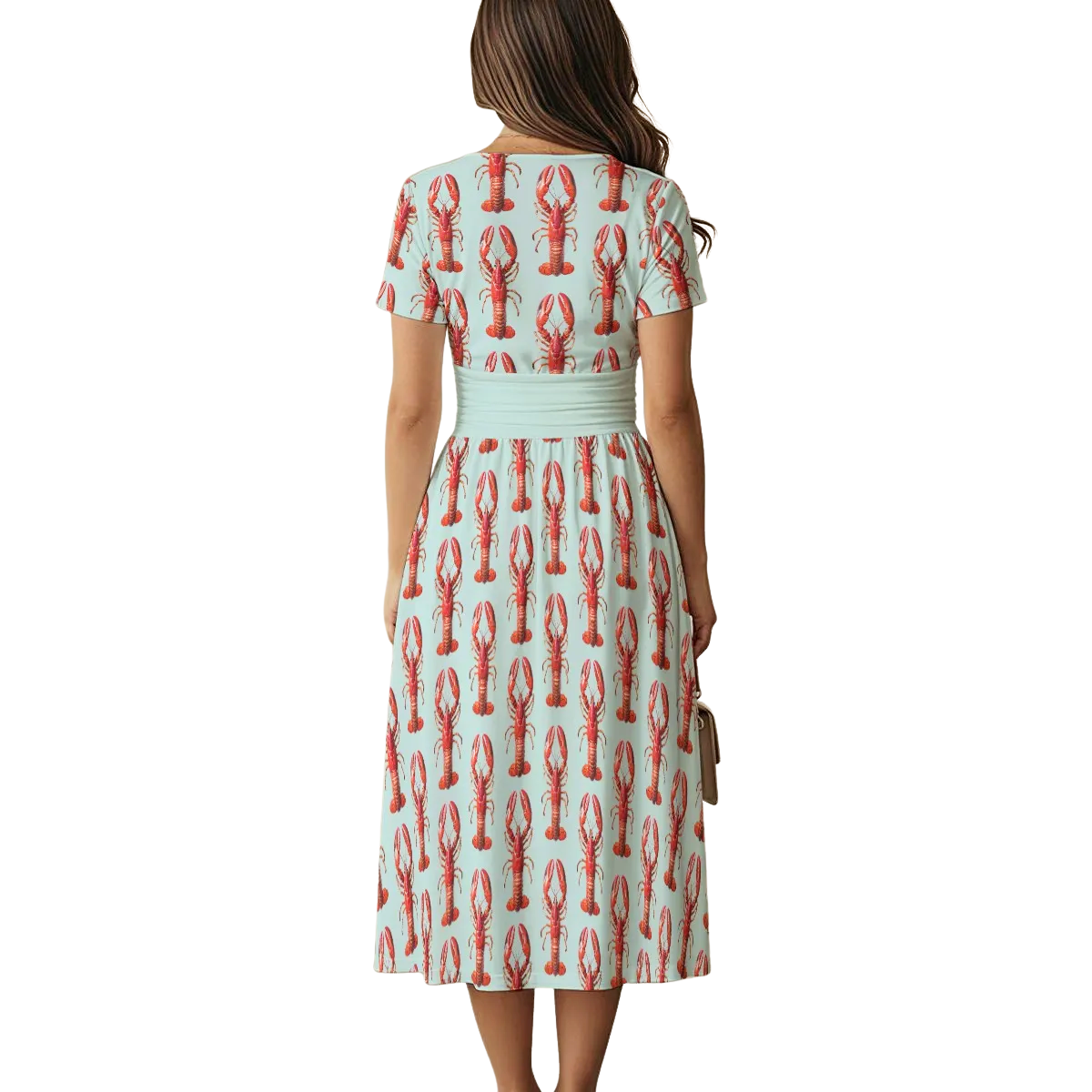 The Connie dress in Rock Lobster