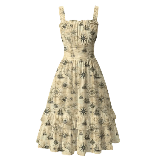 The Mirabella dress in Lost Map Society