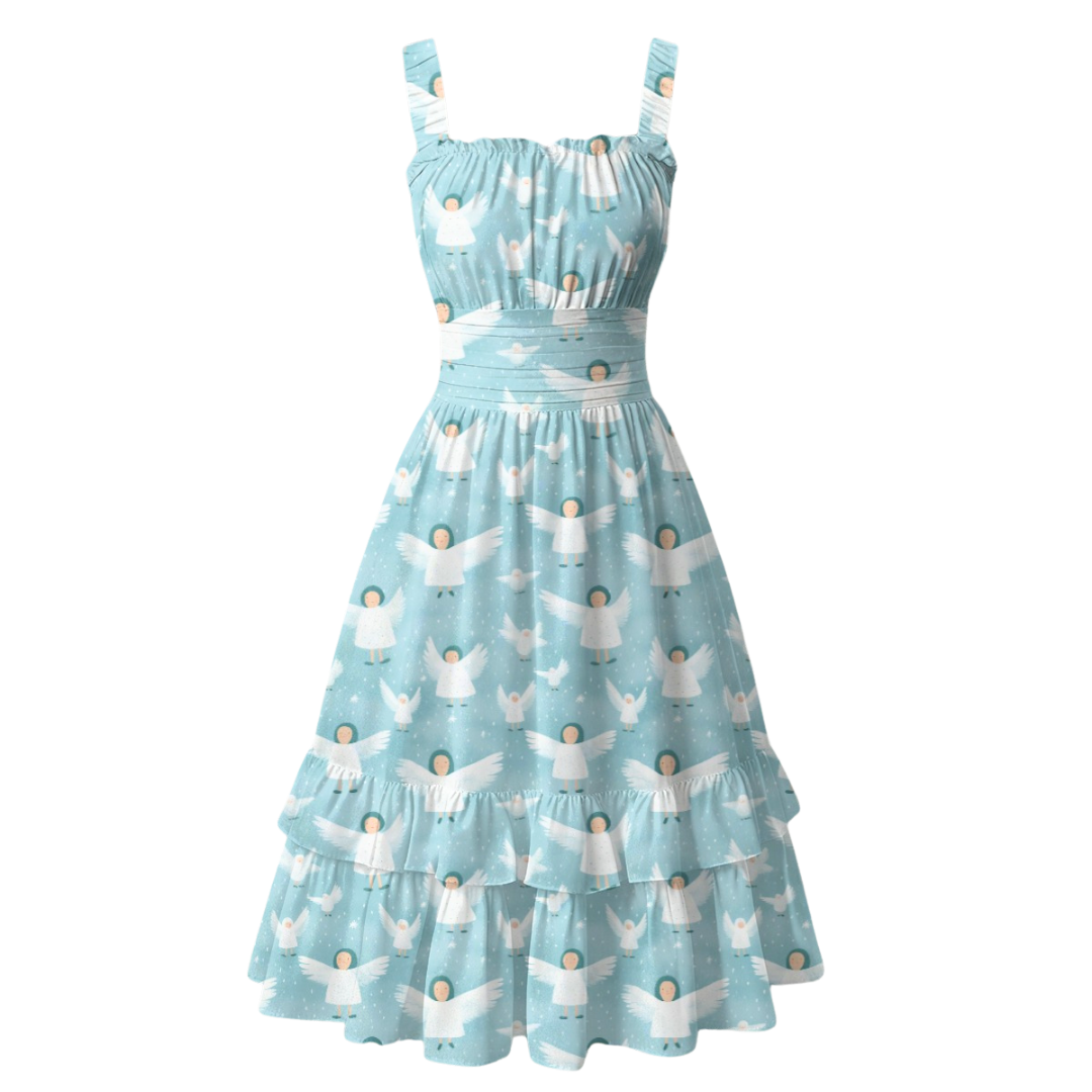 The Mirabella dress in Snowfall Seraphs