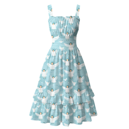 The Mirabella dress in Snowfall Seraphs
