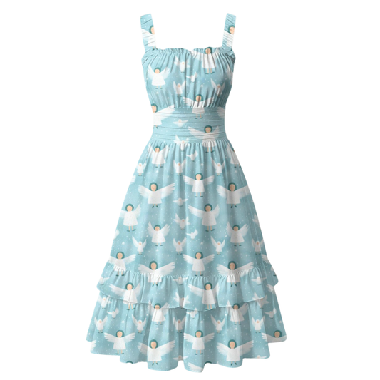 The Mirabella dress in Snowfall Seraphs