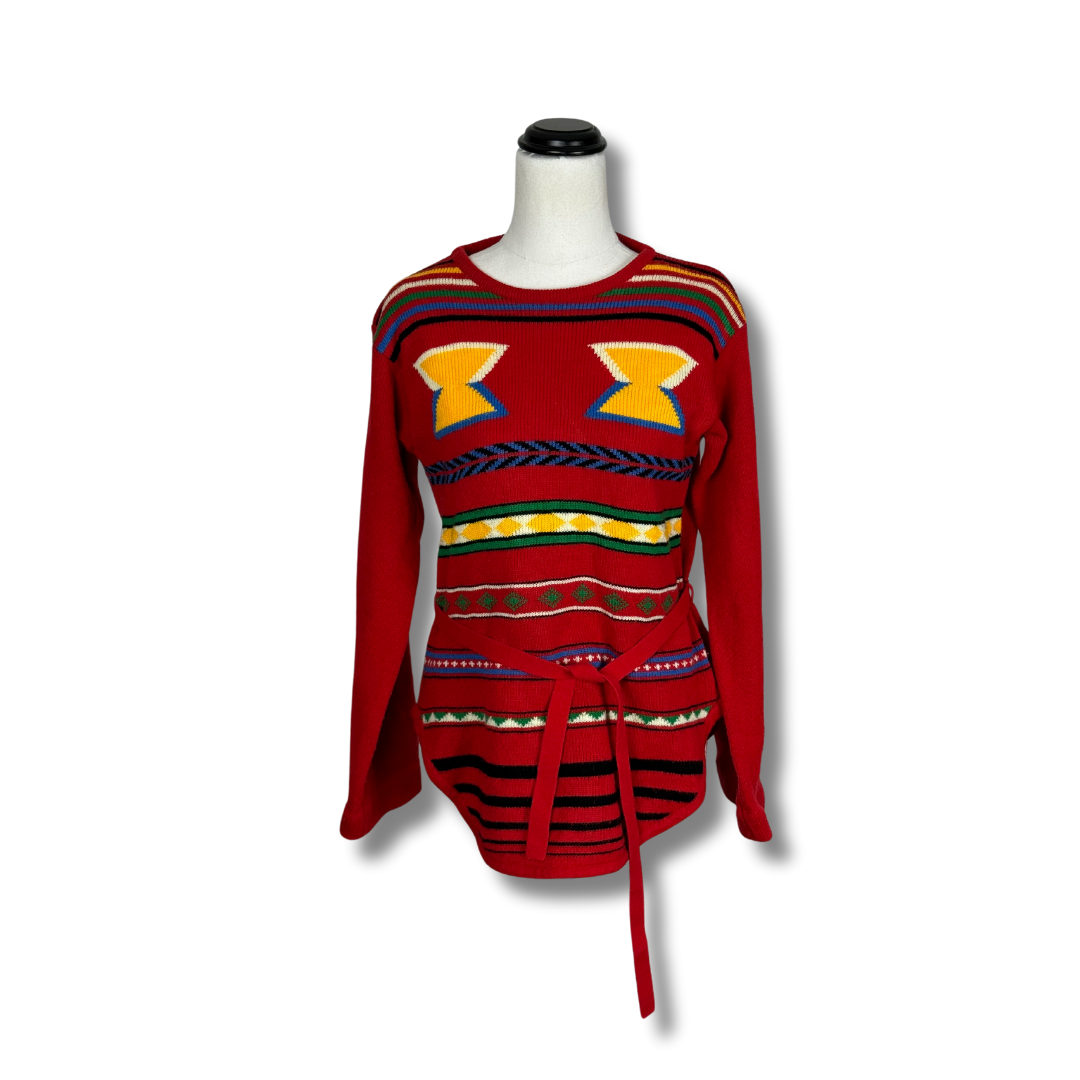 Osbe 70s Vintage Red Sweater