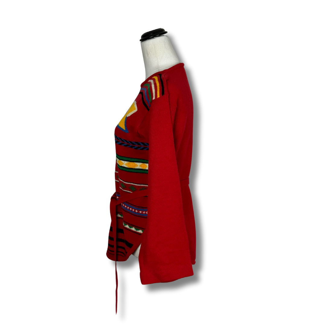 Osbe 70s Vintage Red Sweater