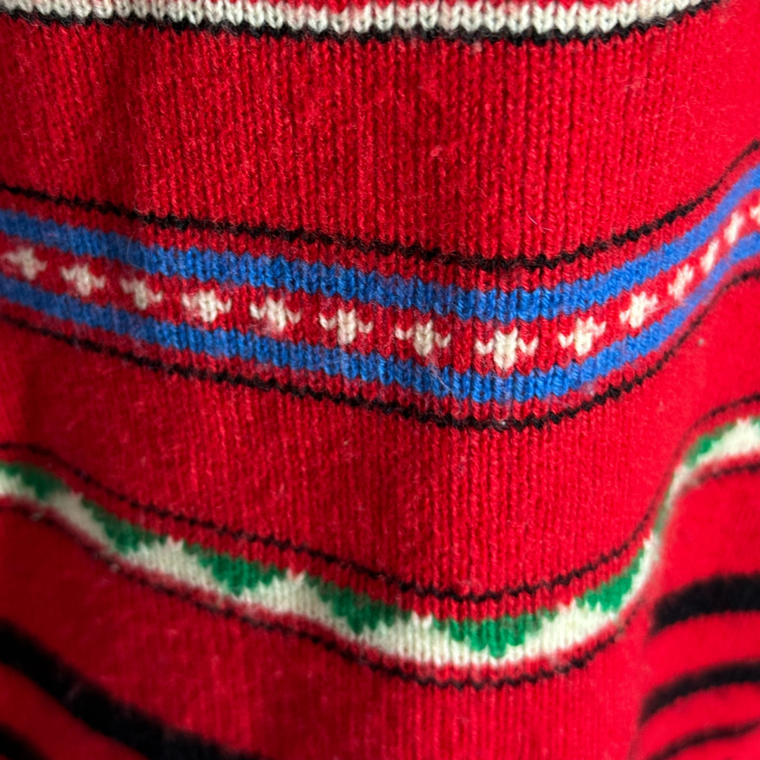 Osbe 70s Vintage Red Sweater