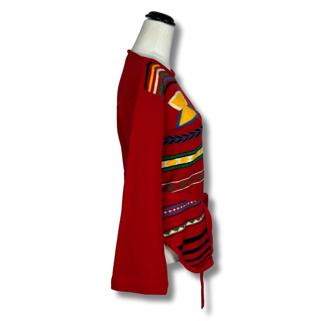 Osbe 70s Vintage Red Sweater