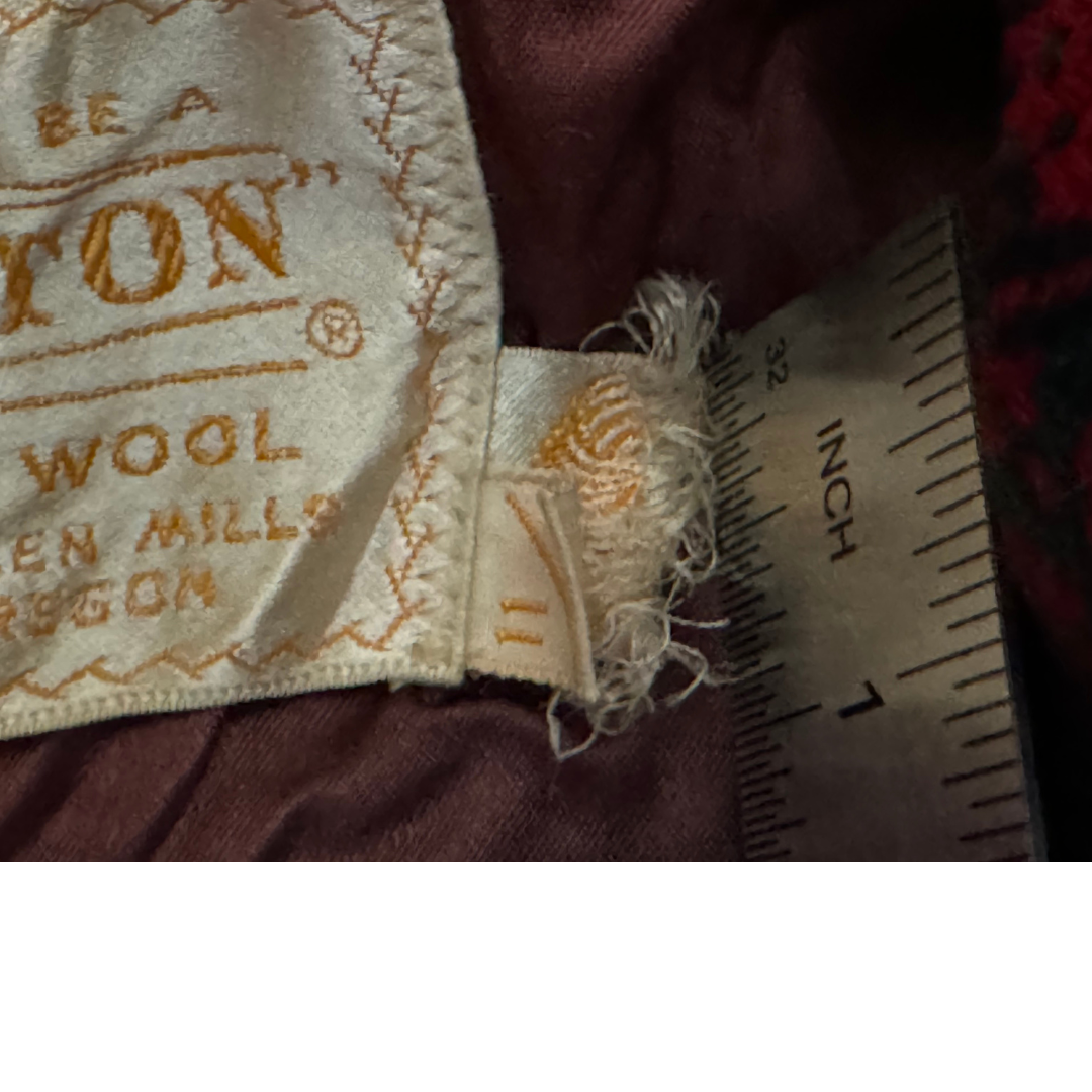 Pendleton 100% Wool Red Jacket