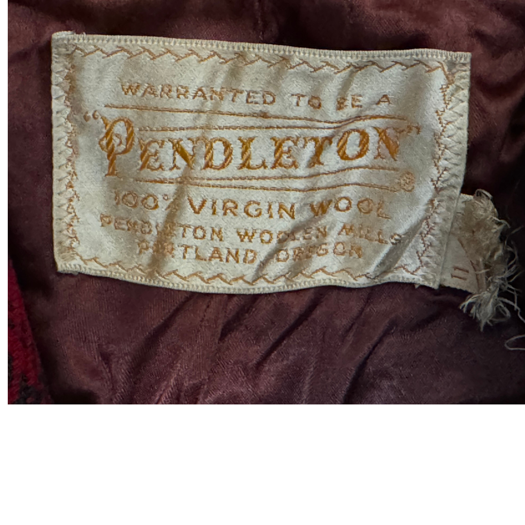 Pendleton 100% Wool Red Jacket