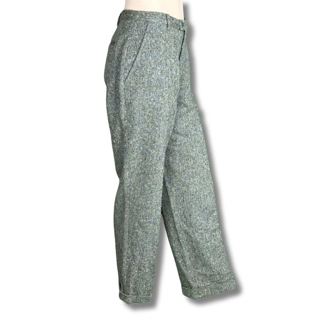 Philippe Adec Grey Trousers