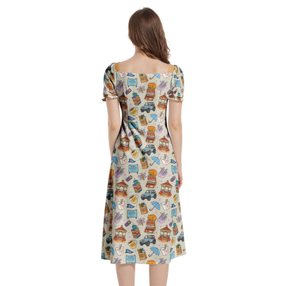 The Lorelai Dress in Ice Cream Queen