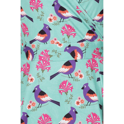 Lady V London Lyra Dress In A Spring Bird