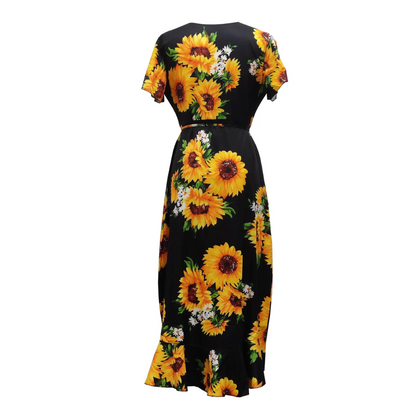 The Sunbeam Wrap Dress - end of April Delivery