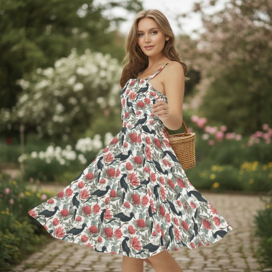 Lila Dress in Magpie Season